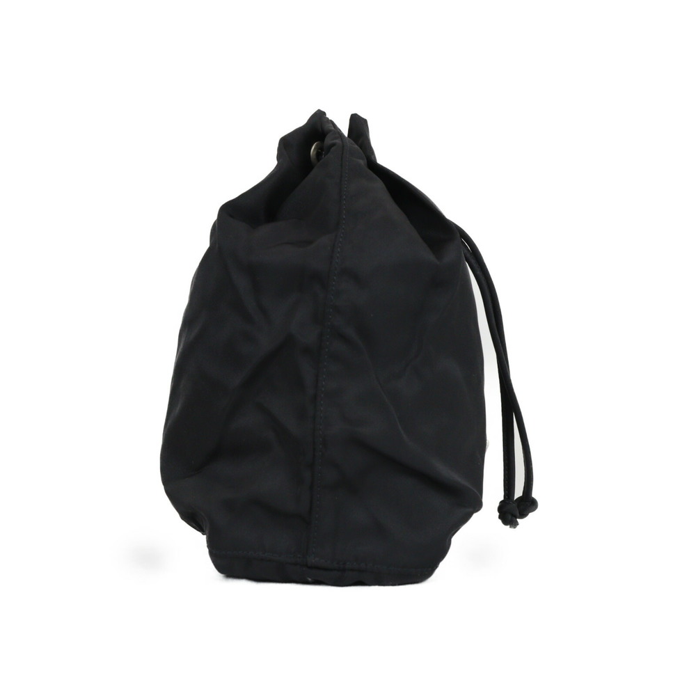 Prada Mini Drawstring Pouch Nylon Black - image 3